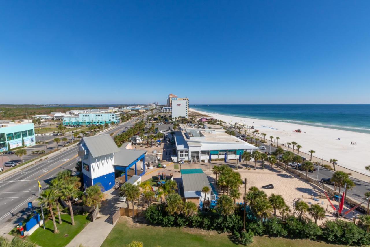 Elegant 4 Bedroom Beachfront, Luxury Condo With Rooftop Pool Next To The Hangout Gulf Shores Exterior photo