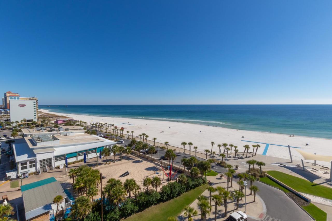 Elegant 4 Bedroom Beachfront, Luxury Condo With Rooftop Pool Next To The Hangout Gulf Shores Exterior photo